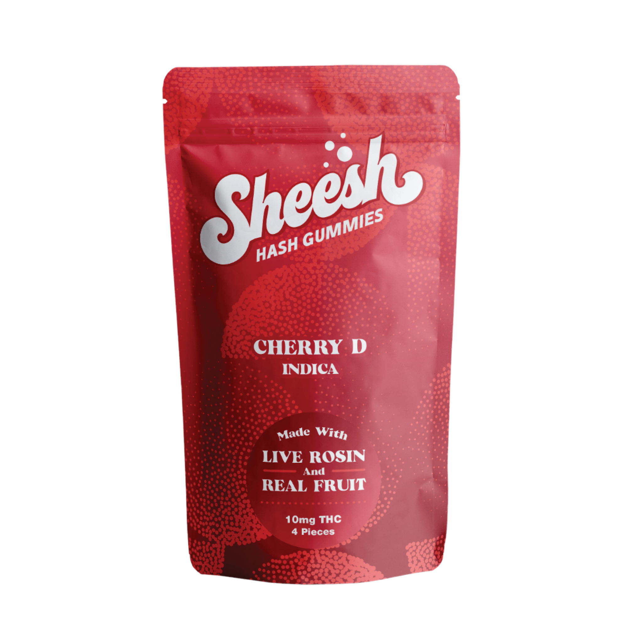 Cherry D Indica Hash Gummies