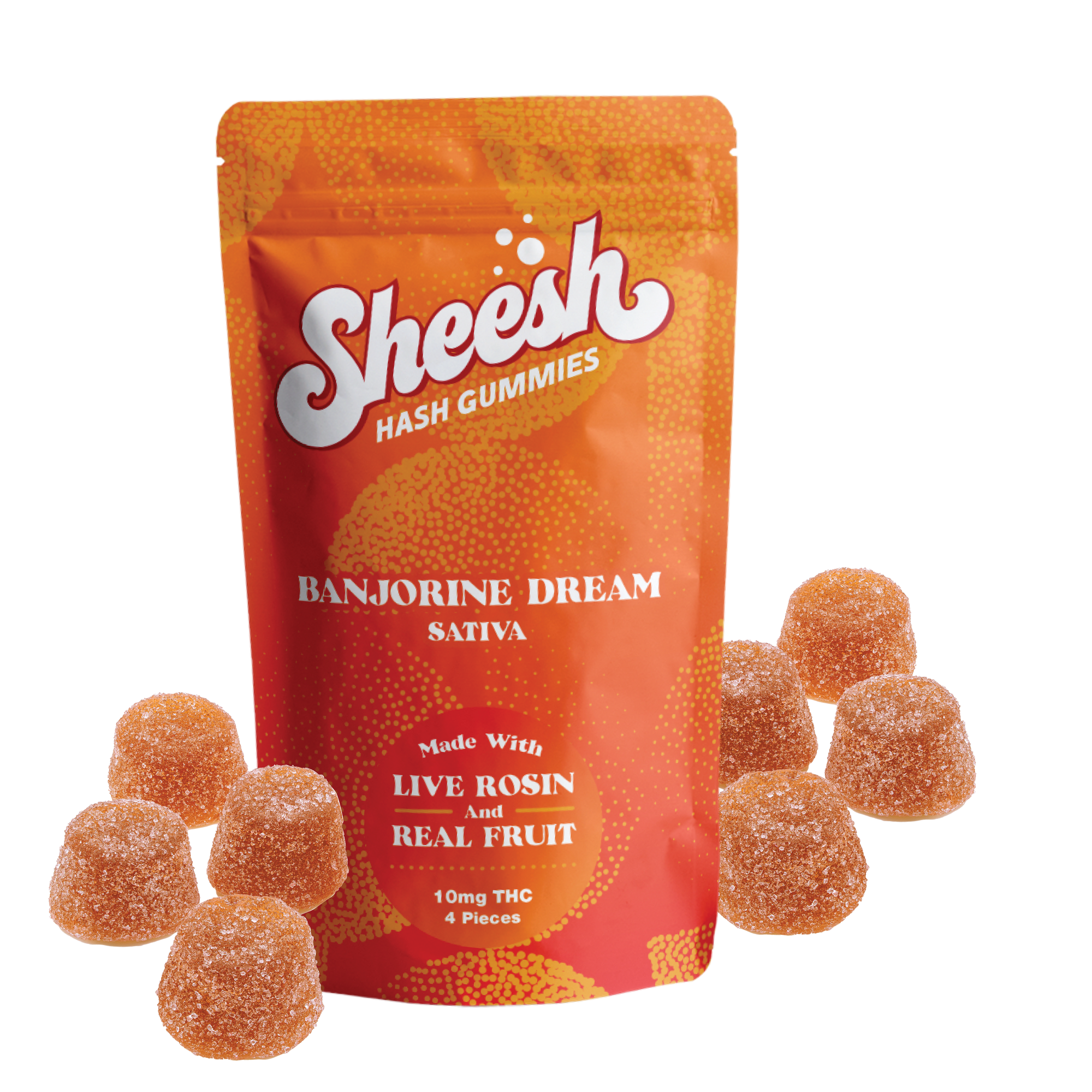 Banjorine Dream Sativa Hash Gummies